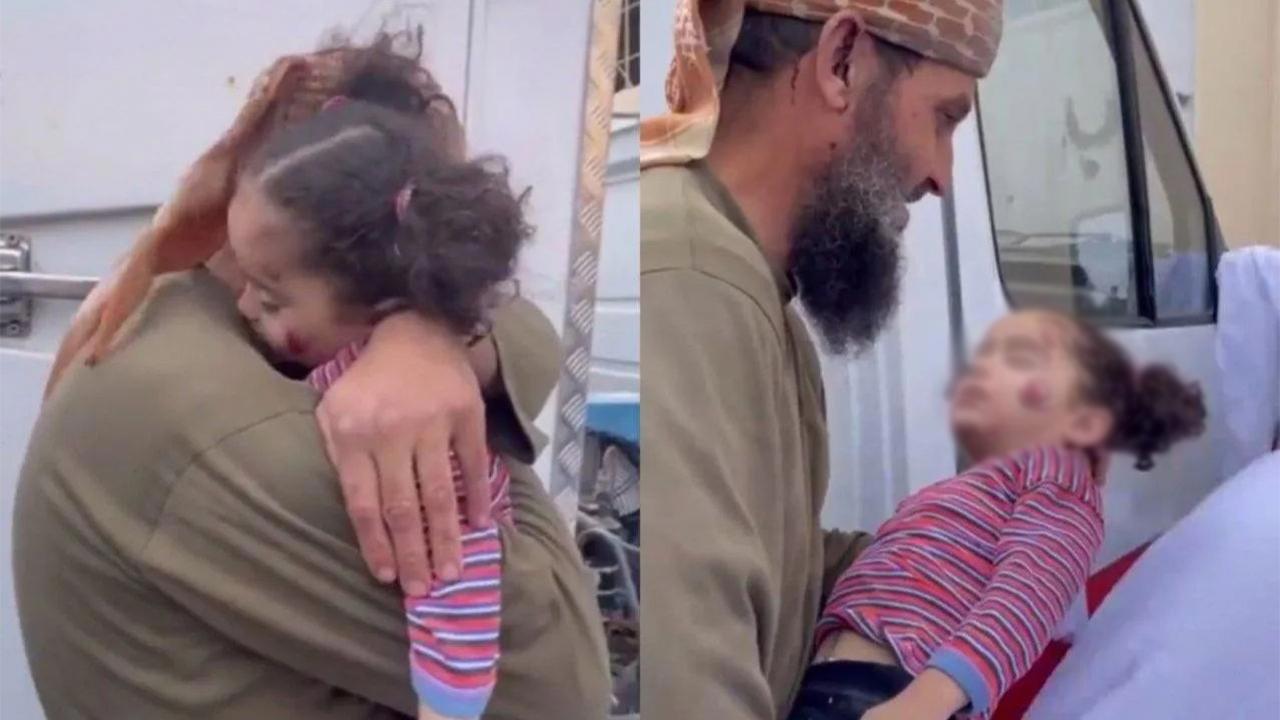 Torunuyla vedalaşan Khalid dede, şehit oldu
