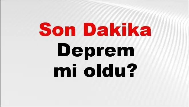 Denizli’de Deprem Korkusu! Son Gelişmeler ve Detaylar