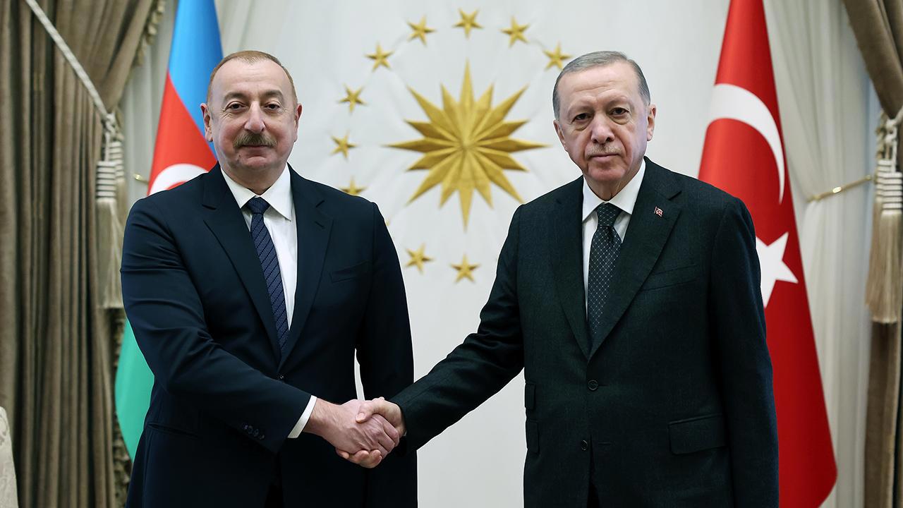 Erdoğan ve Aliyev Görüştü