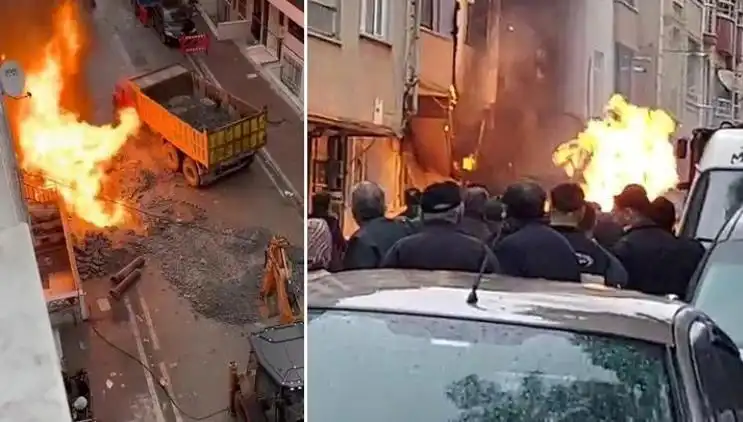 İstanbul'daki Doğalgaz Patlaması: Kentin Gözde Bölgesinde Korku Dolu Anlar